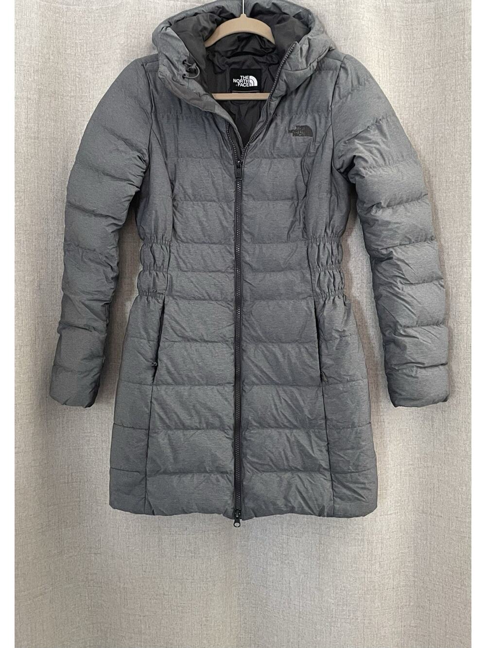 The North Face Womens Gotham Parka II - Grey Heather - Size Xsmall